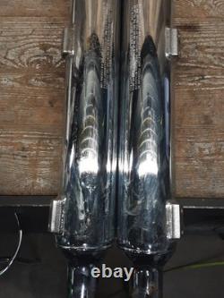 Harley Davidson OEM Softail Fishtail Left Right Muffler 65655-00 65679-97 Bagger