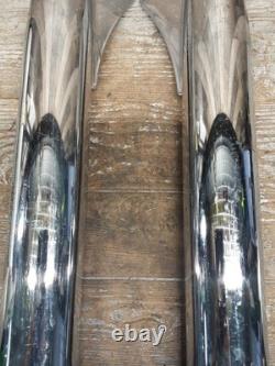 Harley Davidson OEM Softail Fishtail Left Right Muffler 65655-00 65679-97 Bagger