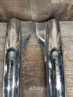 Harley Davidson OEM Softail Fishtail Left Right Muffler 65655-00 65679-97 Bagger