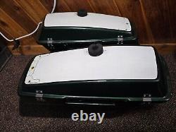 Harley Davidson Police saddlebags FLH FLHT Bagger Touring Custom 24-283