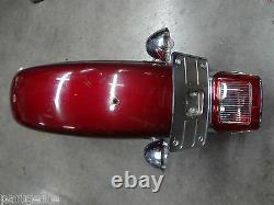 Harley Davidson Rear Fender Complete Chopper Bobber Taillight Turn Signal Bagger