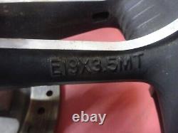 Harley Davidson STREETGLIDE BAGGER OEM 19X3.50 Used INR SPOKE MAG WHEEL WithROTORS