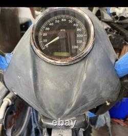 Harley Davidson Softail & Road King Extended Stretched Headlight Nacelle Bagger