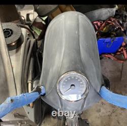 Harley Davidson Softail & Road King Extended Stretched Headlight Nacelle Bagger