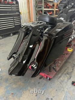 Harley Davidson Street glide Bagger 5/10 Stretched Saddlebags Flh Touring