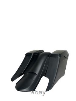 Harley Davidson Street glide Bagger 5/10 Stretched Saddlebags Flh Touring