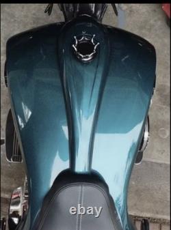 Harley Davidson Stretched 6 Gallon Tanks Shrouds & Dash Panel FLH Touring Bagger