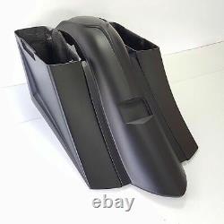 Harley Davidson Stretched Saddlebags 6Down 14 Back Bagger Street sweepers