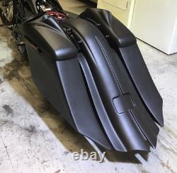 Harley Davidson Stretched Saddlebags/ Fender bagger Kit Touring 09-24