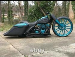 Harley Davidson Stretched Saddlebags/ Fender bagger Kit Touring 2009-2013