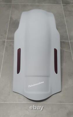 Harley Davidson Touring Bagger 6inch Long Overlay Rear fender fits 1996 to 2008