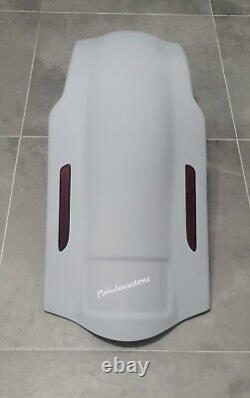 Harley Davidson Touring Bagger 6inch Long Overlay Rear fender fits 1996 to 2008