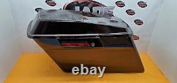 Harley Davidson Touring Bagger Left Saddlebag Hard Bag Electra Glide Road Ultra