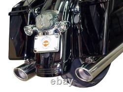 Harley Davidson Touring Bagger PAIR of Slip Ons with Tuneable Sound FLH M121330S