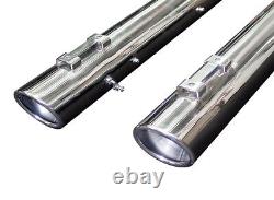 Harley Davidson Touring Bagger PAIR of Slip Ons with Tuneable Sound FLH M121330S
