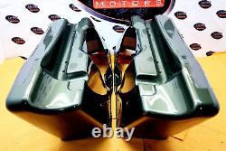 Harley Davidson Touring Stretched Cvo Special Saddlebags Bagger Speaker Woofer