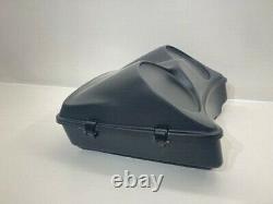 Harley Davidson Universal Tour Pak 8.8 Fiberglass Complete with Latches Bagger