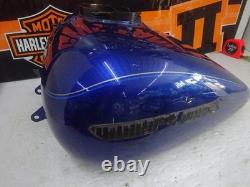 Harley Davidson Used GENUINE OEM BLUE BAGGER GAS FUEL TANK