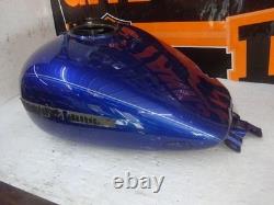 Harley Davidson Used GENUINE OEM BLUE BAGGER GAS FUEL TANK