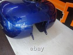 Harley Davidson Used GENUINE OEM BLUE BAGGER GAS FUEL TANK