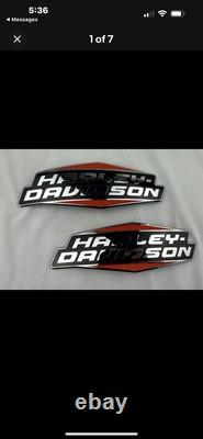 Harley-Davidson fuel gas tank emblems medallions touring bagger Off Of 2024