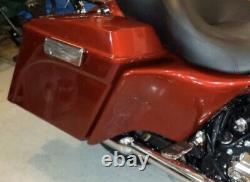 Harley Davidson stretched extended side covers 4 bagger Touring FLH 09-13