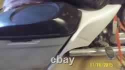 Harley Davidson stretched extended side covers 6 bagger Touring FLH 2014 up