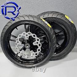 Harley Enforcer Take Off Black Wheel Front NEW Tire Rotors 09+ Baggers Hot Deal