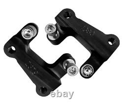 Harley Touring Blackout Helix Wheels Rotors NEW Tires Package 2009+ HD Baggers