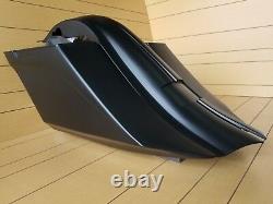 Harley Touring Custom Bagger Angled 6 Stretched Saddlebags and Fender 1997-2008