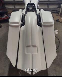 Harley-davidson 09-23 Bagger Extended Stretched Saddlebags Fender Kit For