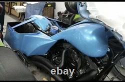 Harley-davidson 09-23 Bagger Extended Stretched Saddlebags Fender Kit For