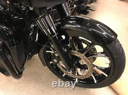 Harley-davidson 21 Front Wrap Fender Bagger 96-13 All Touring Flh Flhx Flhr