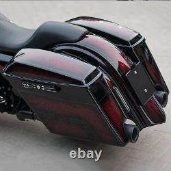Harley-davidson 4? Stretch-down Extended Bagger Saddlebags 2014-2022 Flh Flhx