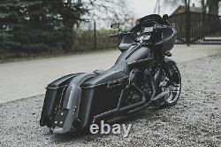 Harley-davidson 5 Stretch-down Extended Bagger Saddlebags 2014-2020 Flh Flhx