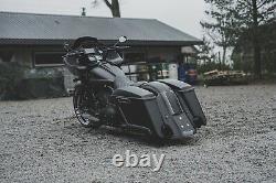 Harley-davidson 5 Stretch-down Extended Bagger Saddlebags 2014-2020 Flh Flhx
