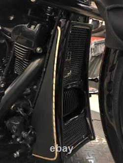 Harley-davidson Bagger M8 Touring Radiator Cover / Chin Spoiler 2017-2023 Flh