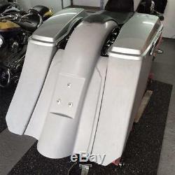 Harley-davidson Bagger Saddlebags And Fender Set 5 Extended, 7' Stretch