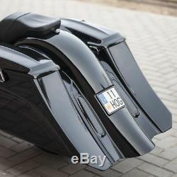 Harley-davidson Bagger Saddlebags And Fender Set 5 Extended, 7' Stretch