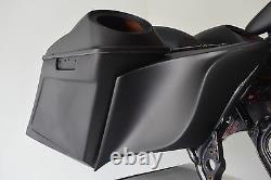 Harley-davidson Bagger Side Covers For Stretched Saddlebags 2009-2013 Custom Fl