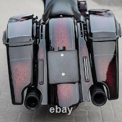 Harley-davidson Extended Bagger Rear Fender 2009-2021 Flow Flh Flhx Flhr Fltr