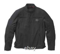 Harley-davidson Men's Bagger Textile Riding Jacket With Backpack 97110-22vm