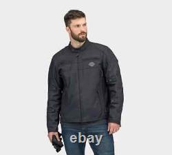 Harley-davidson Men's Bagger Textile Riding Jacket With Backpack 97110-22vm