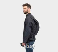 Harley-davidson Men's Bagger Textile Riding Jacket With Backpack 97110-22vm