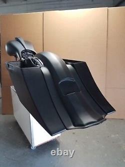 Harley davidson bagger saddlebags and fender set extrended 7 stretch! 14-2018
