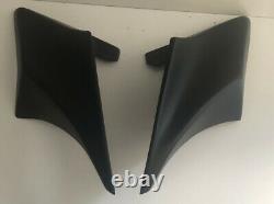 Harley davidson bagger side covers for 7 stretched saddlebags 14-19 custom flh