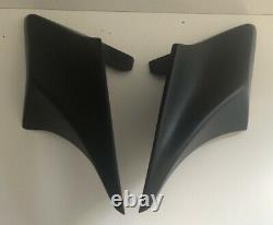 Harley davidson bagger side covers for 7 stretched saddlebags 14-19 custom flh