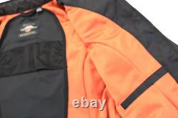 Harley davidson womens jacket S black Bagger backpack armor pockets reflective
