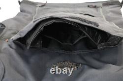 Harley davidson womens jacket S black Bagger backpack armor pockets reflective