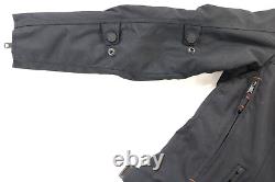 Harley davidson womens jacket S black Bagger backpack armor pockets reflective